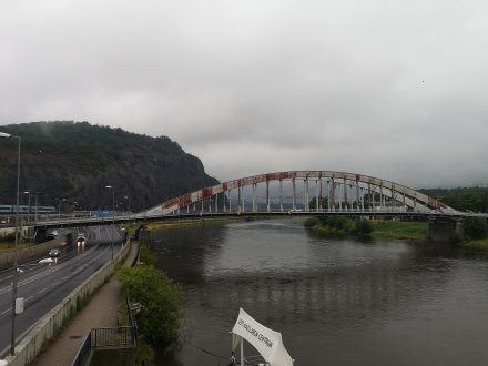 Ústí nad Labem - most Dr. Edvarda Beneše.