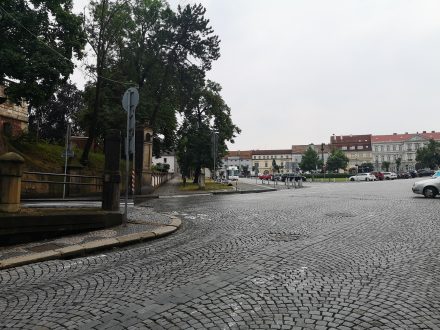Roudnice nad Labem - Karlovo náměstí.