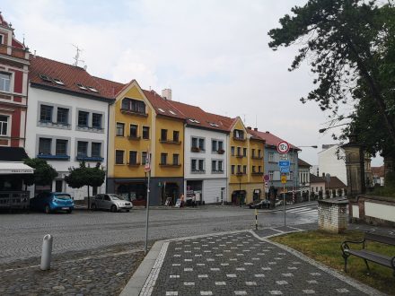 Karlovo náměstí v Roudnici nad Labem.