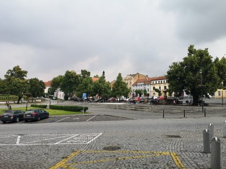 Karlovo náměstí v Roudnici nad Labem.